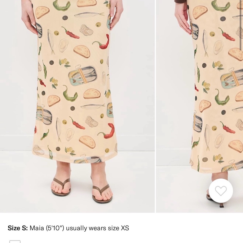 Printed Skirt